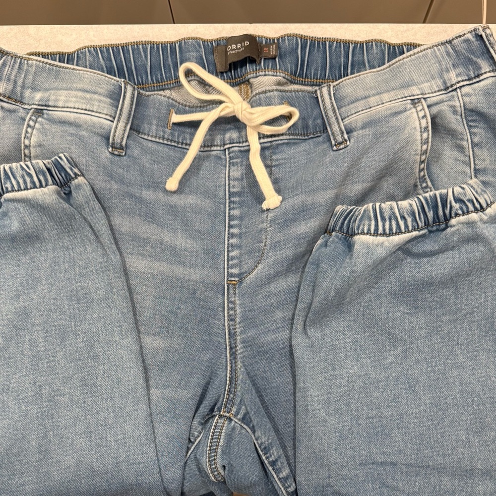 Torrid Denim Joggers Light Wash